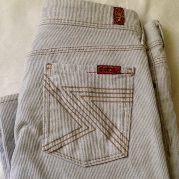 7 For All Mankind Pants - EUC 7 for all mankind corduroy pants jeans